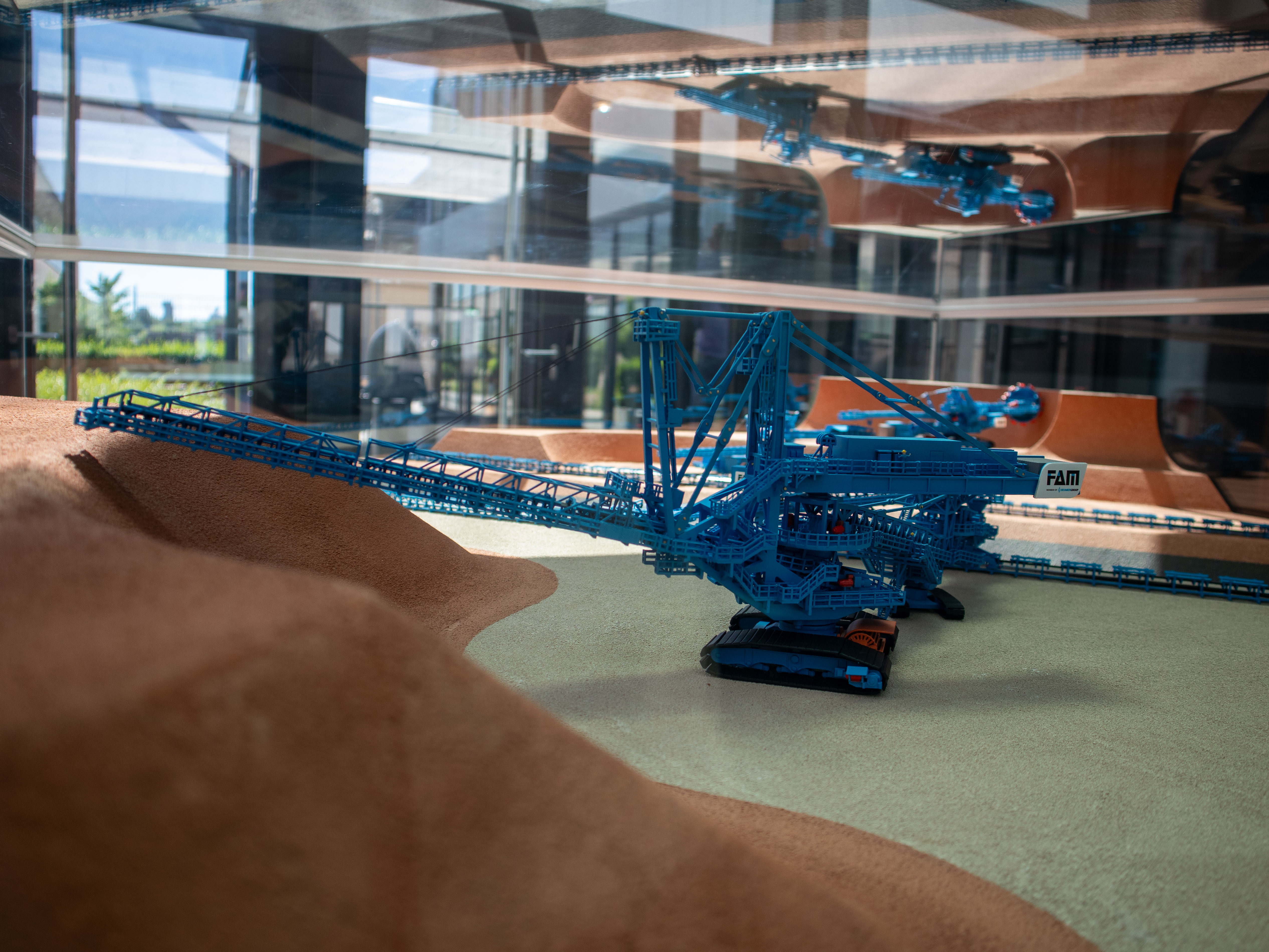 Messemodell Ausstellungsmodell FAM Beumer Group Designprojekt GmbH